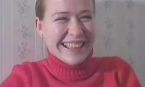 Blonde seduces anal  ...